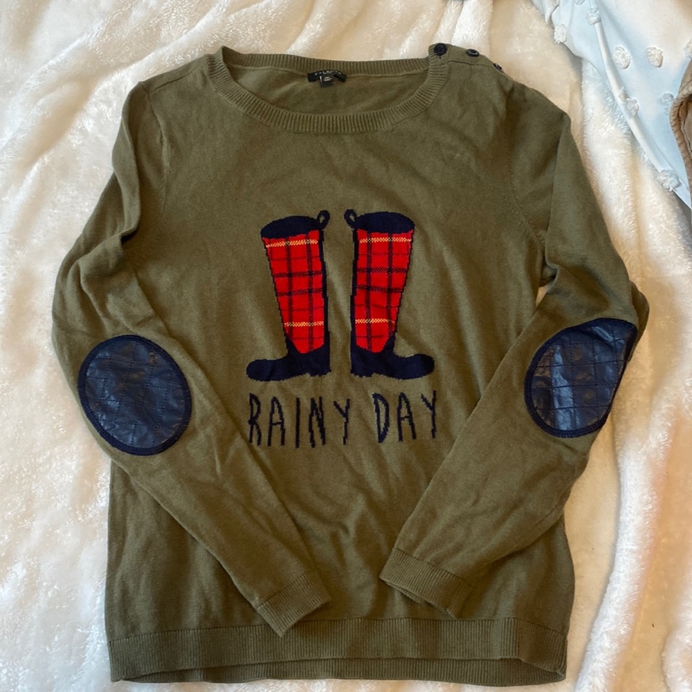 Talbots rainy day sweater